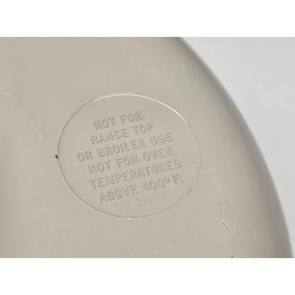 Anchor‎ Hocking Microware Ring Mold Pan Beige PM459-TI 9 Inch Round USA Made